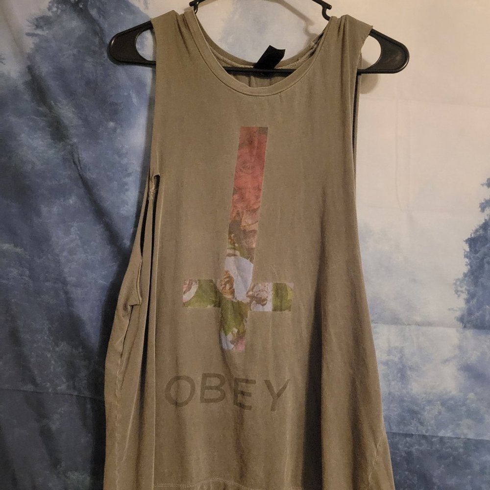Obey Skater Tank Unisex Size M